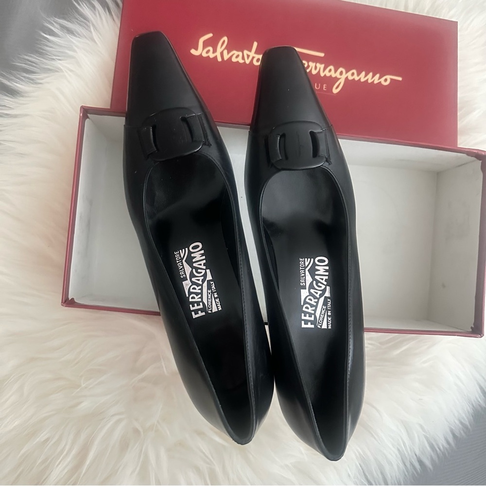 Salvatore Ferragamo Black Women's Shoes